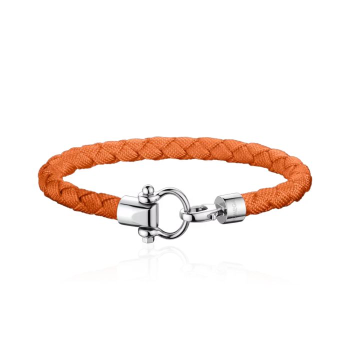 OMEGA SAILING BRACELET IN ORANGE SLIM