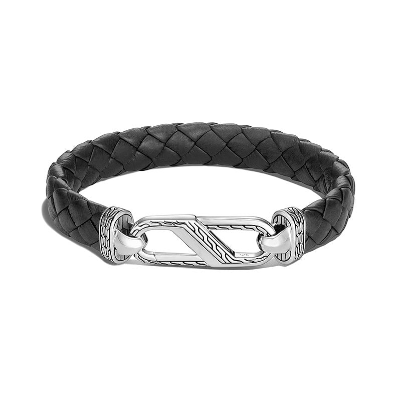 Leather Carabiner Bracelet