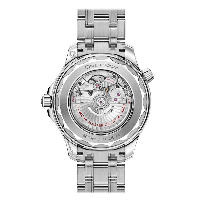 Omega Seamaster Diver 300M Co-Axial Master Chronometer 42mm (Black Dial and Steel Strap)