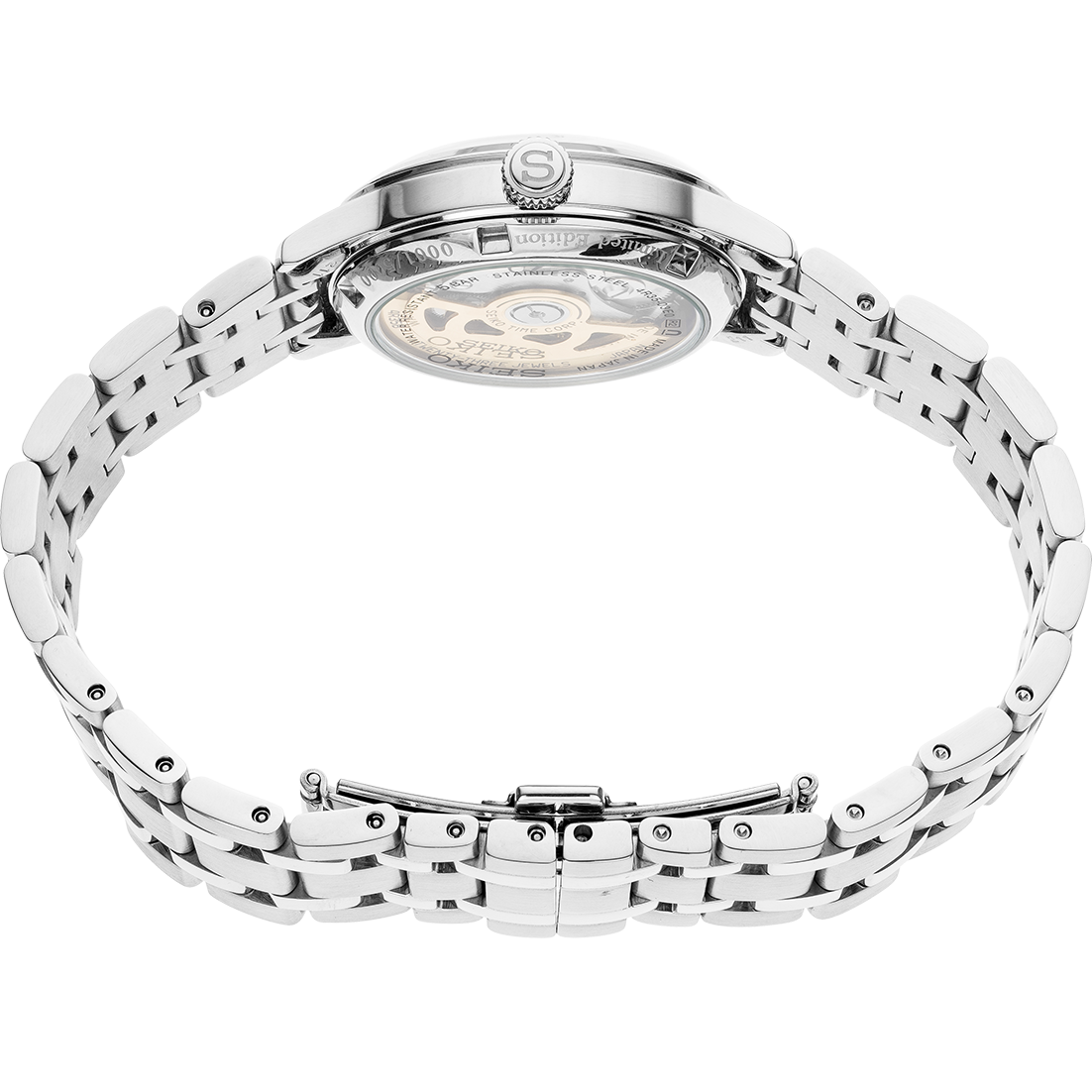 Seiko Presage Automatic Ladies Cocktail 'Sky Diving' Blue Dial SRP841J1