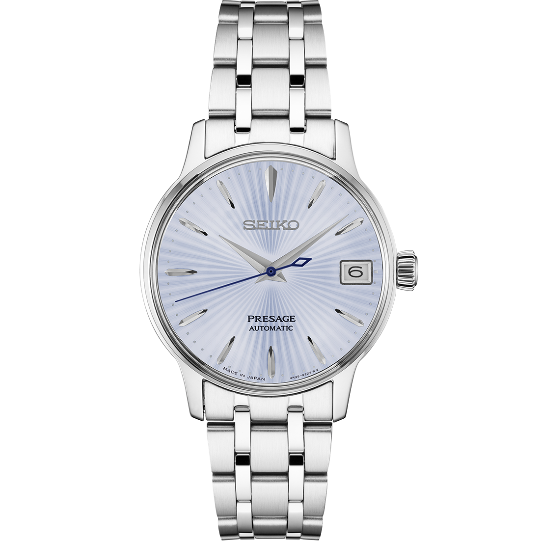Seiko Presage Automatic Ladies Cocktail 'Sky Diving' Blue Dial SRP841J1