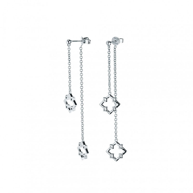 Birks Muse Double Monogram Earrings