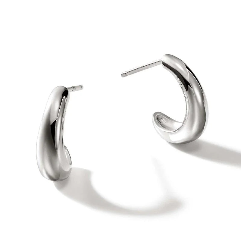 Surf Small 'J' Hoop Earrings