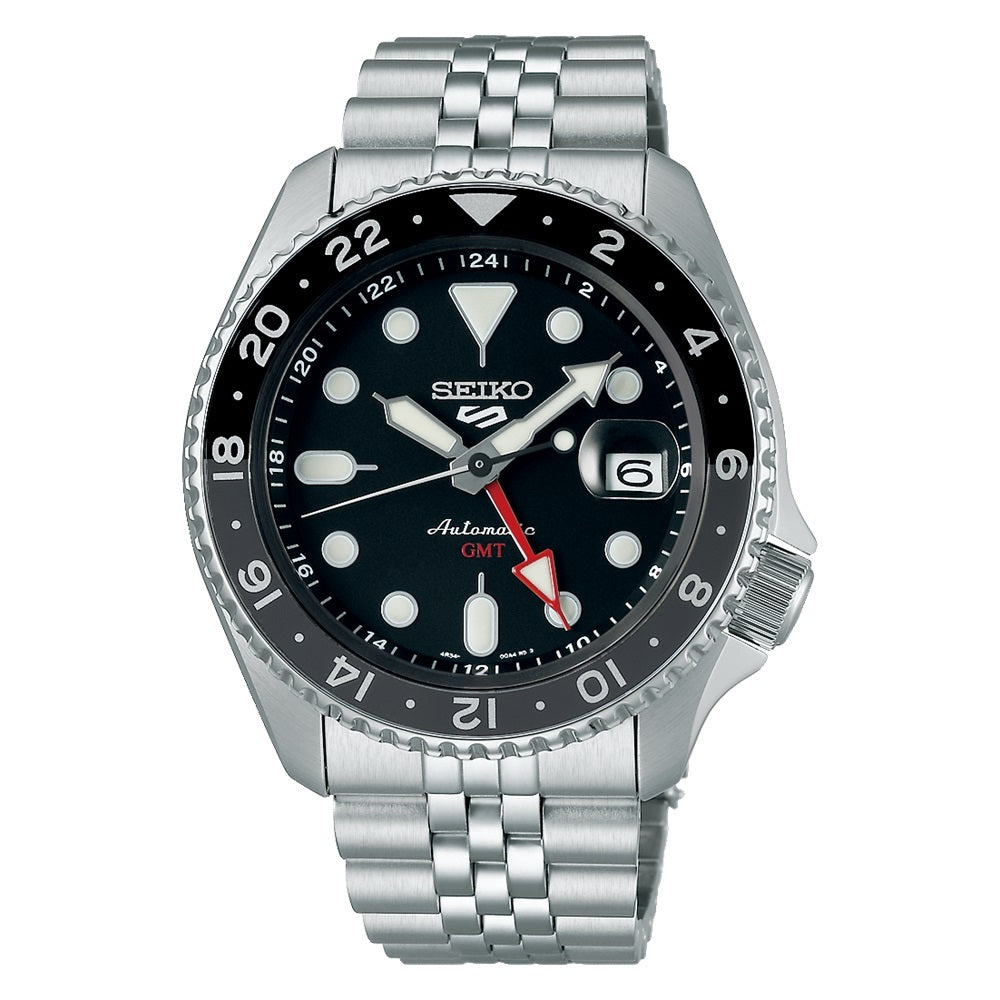 Seiko 5 Sports GMT Black Dial Automatic SSK001K1