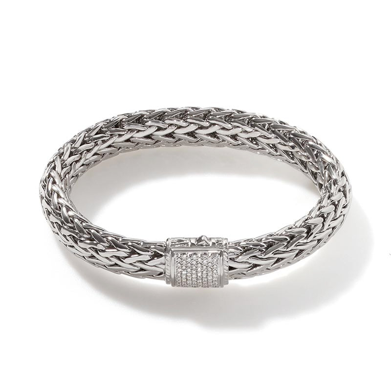 Classic Chain 10.5MM Diamond Bracelet