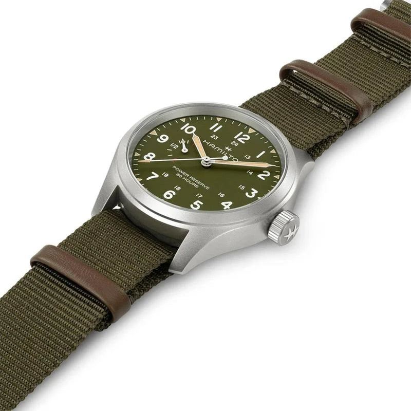 HAMILTON KHAKI FIELD POWER RESERVE MECHANICAL 40MM