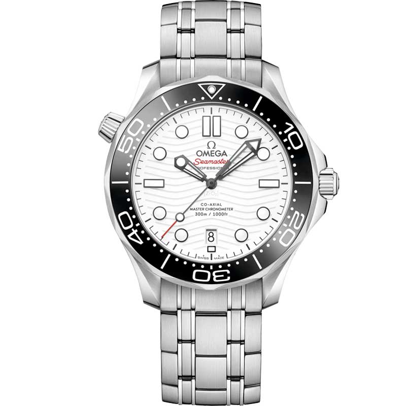 Omega Seamaster Diver 300M Co-Axial Master Chronometer 42mm (White Dial)