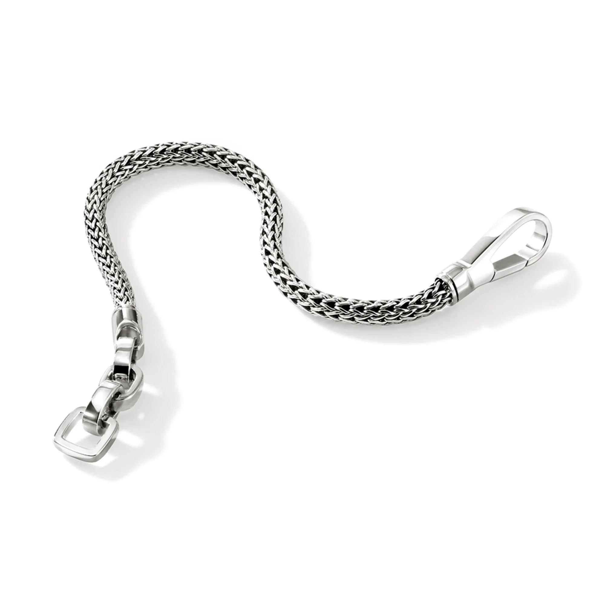 John Hardy Hook Clasp Bracelet, Sterling Silver, 5MM
