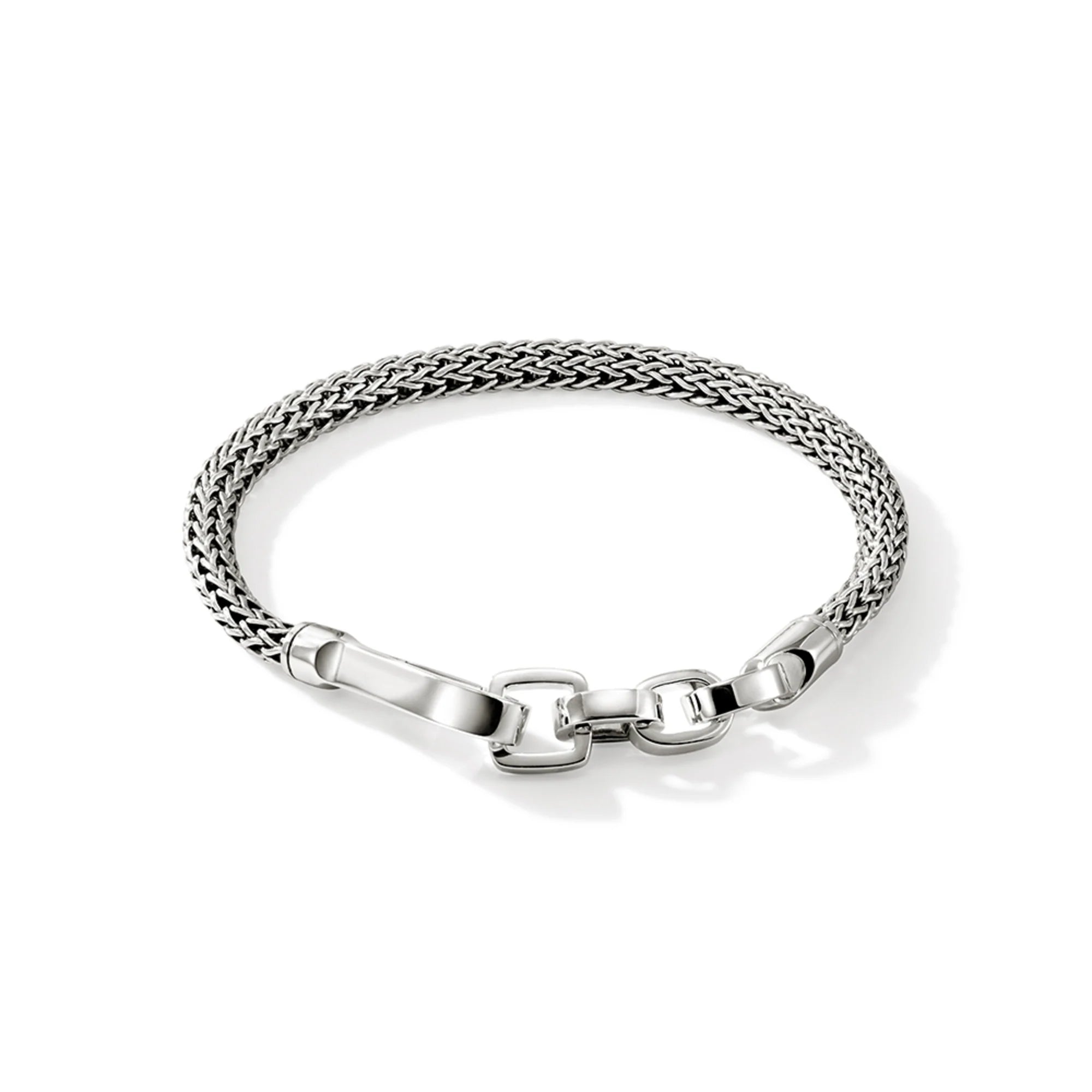 John Hardy Hook Clasp Bracelet, Sterling Silver, 5MM