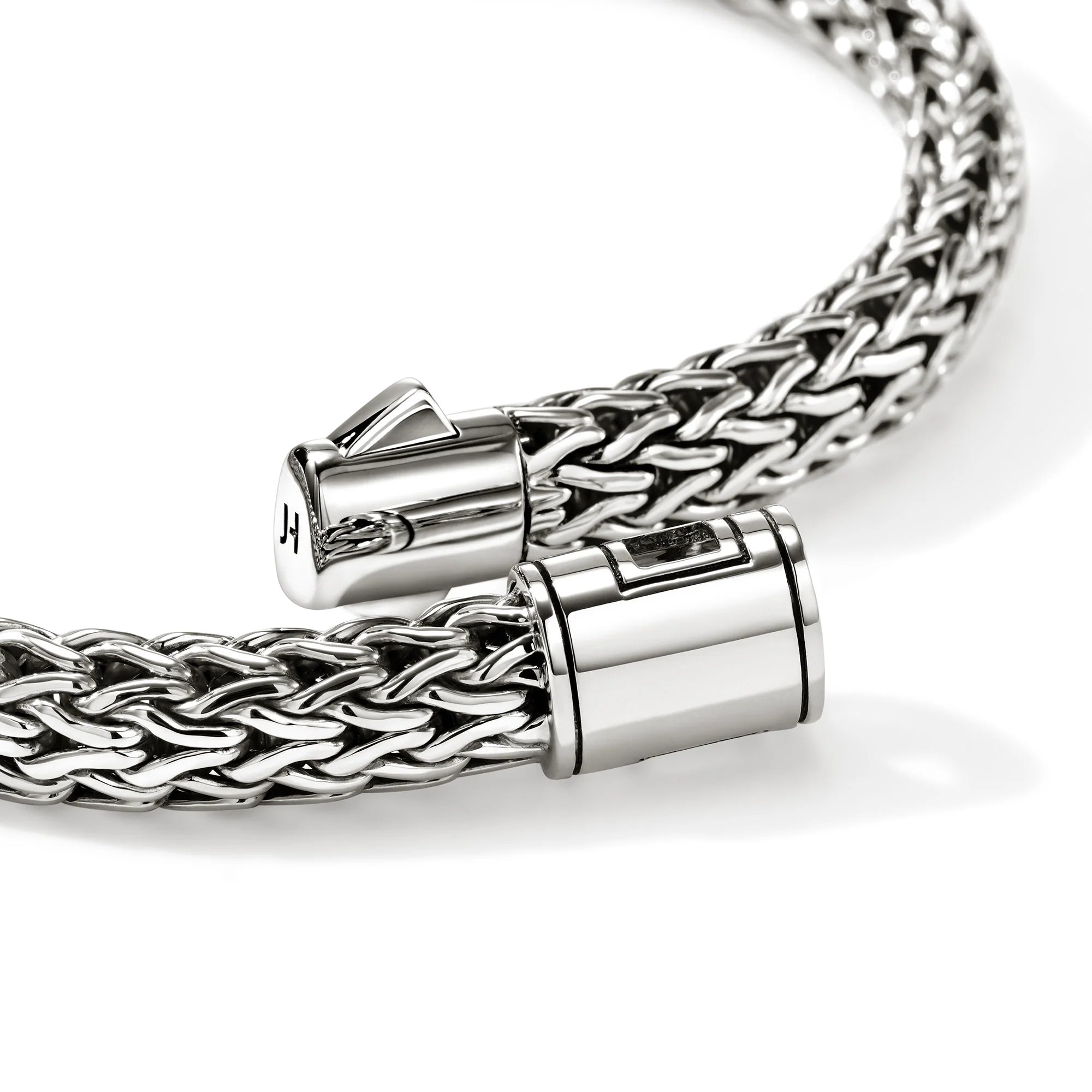 JOHN HARDY ICON STERLING SILVER 6.5MM BRACELET, SIZE MEDIUM