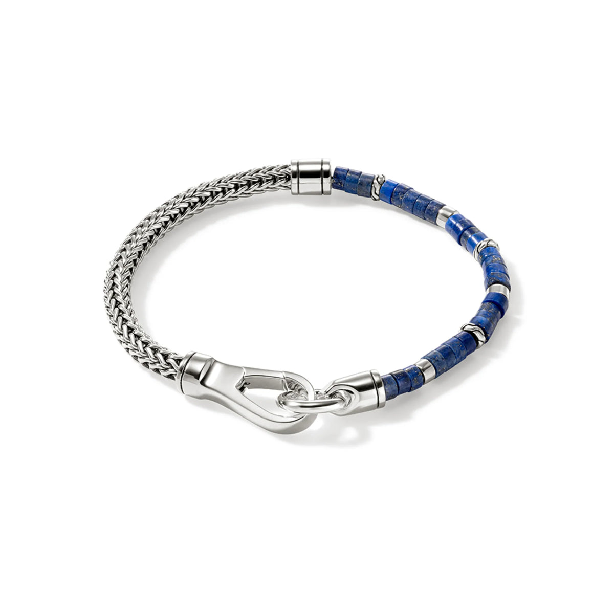 John Hardy Heishi Chain Bracelet, Silver