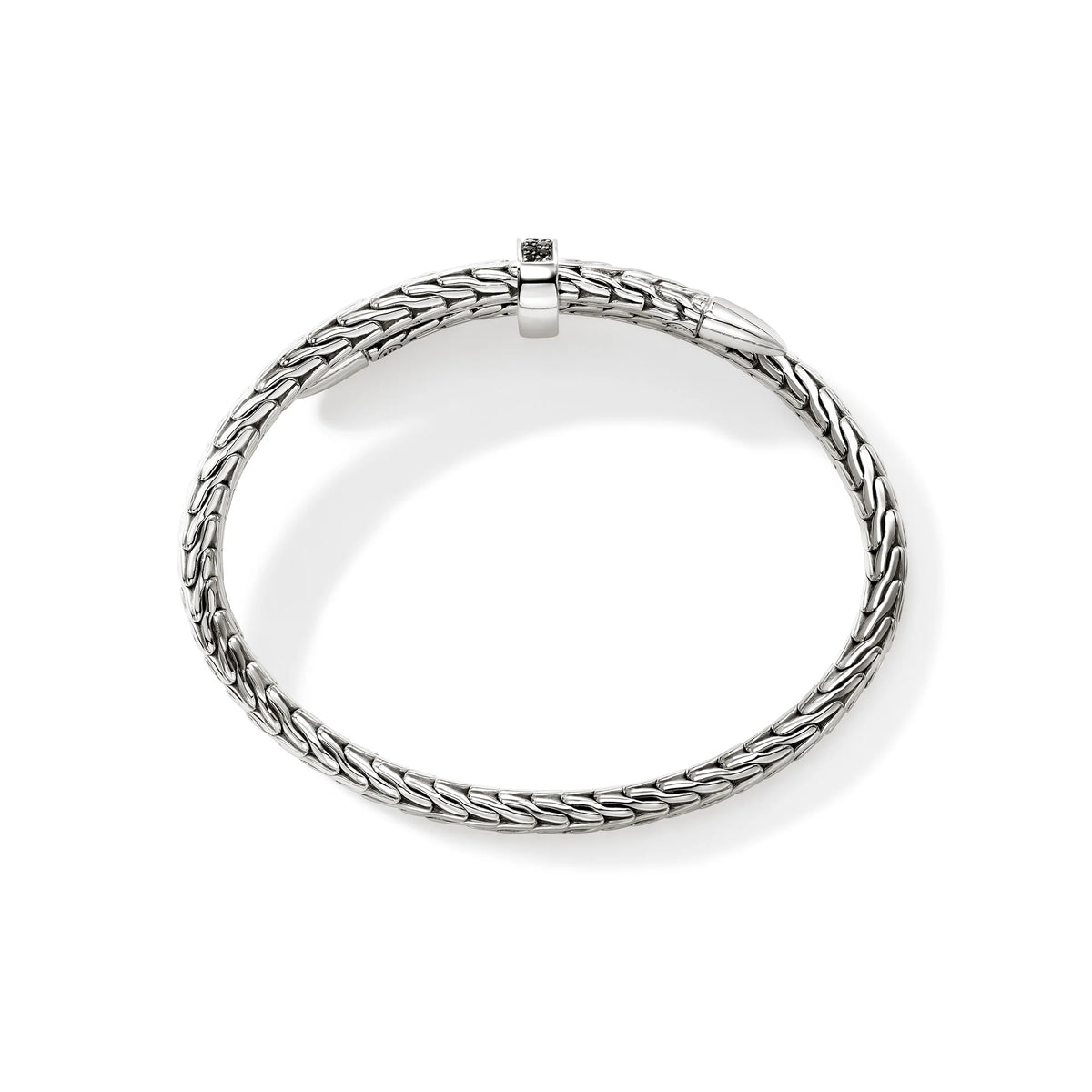 JOHN HARDY SPEAR FLEX CUFF, STERLING SILVER, GEMSTONES