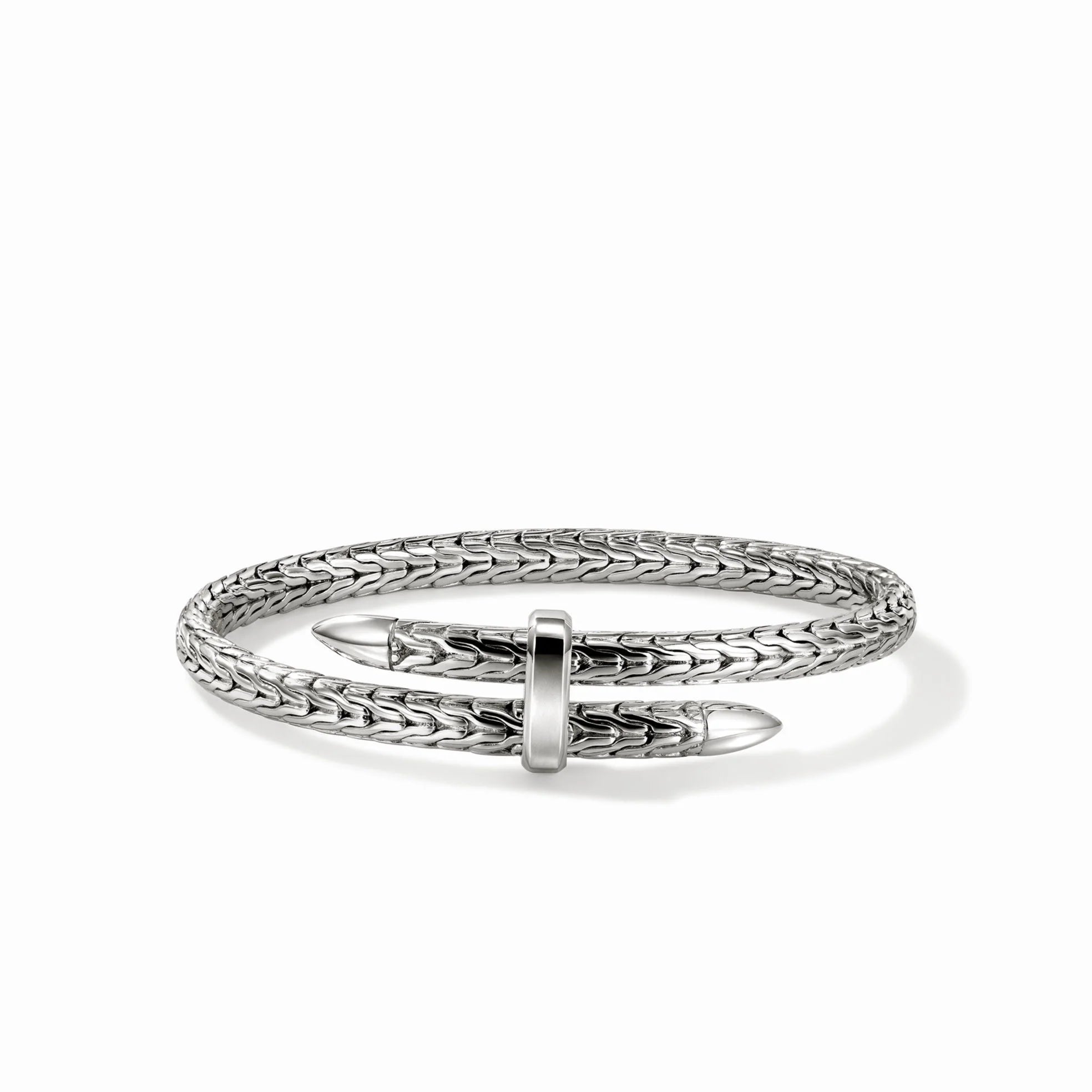 JOHN HARDY SPEAR FLEX CUFF, STERLING SILVER