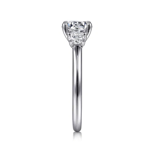 Sanaa Round 3 Stone Diamond Engagement Ring