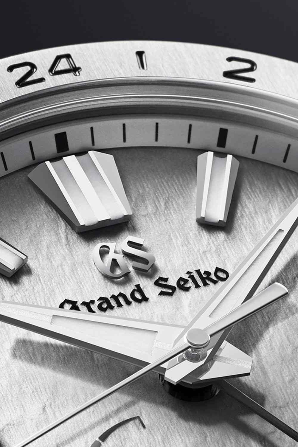 Grand Seiko 'Mistflake' Spring Drive GMT SBGE285