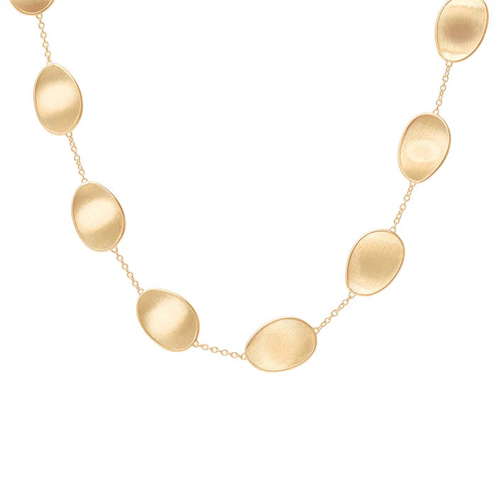 MARCO BICEGO LUNARIA 18K YELLOW GOLD LIGHT CHAIN NECKLACE