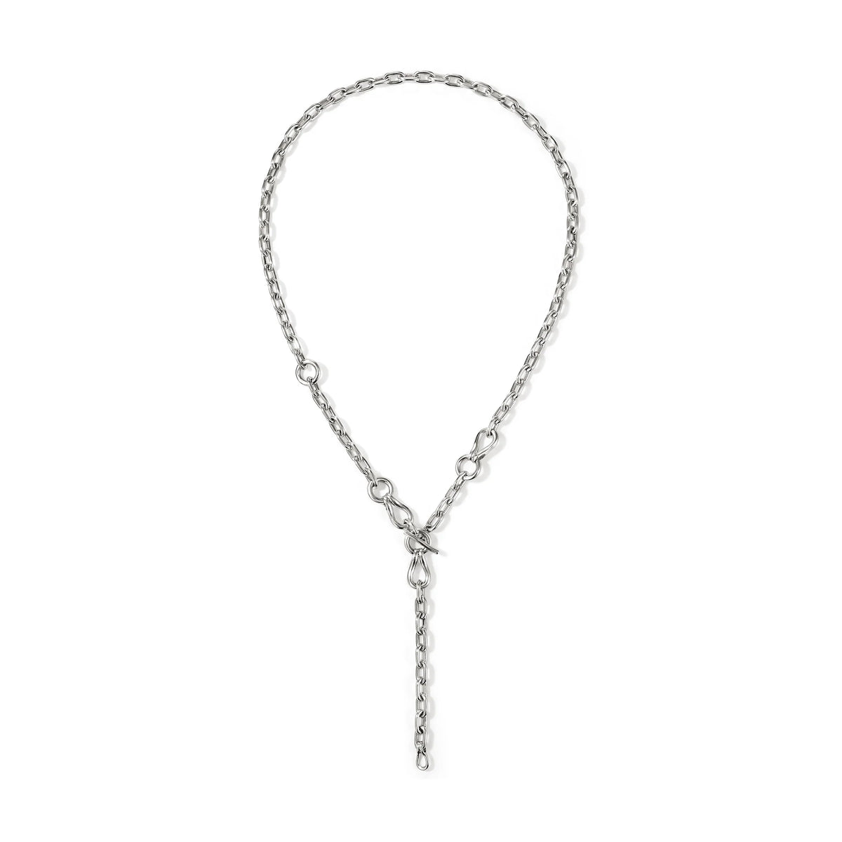 JOHN HARDY SURF LINK STERLING SILVER NECKLACE