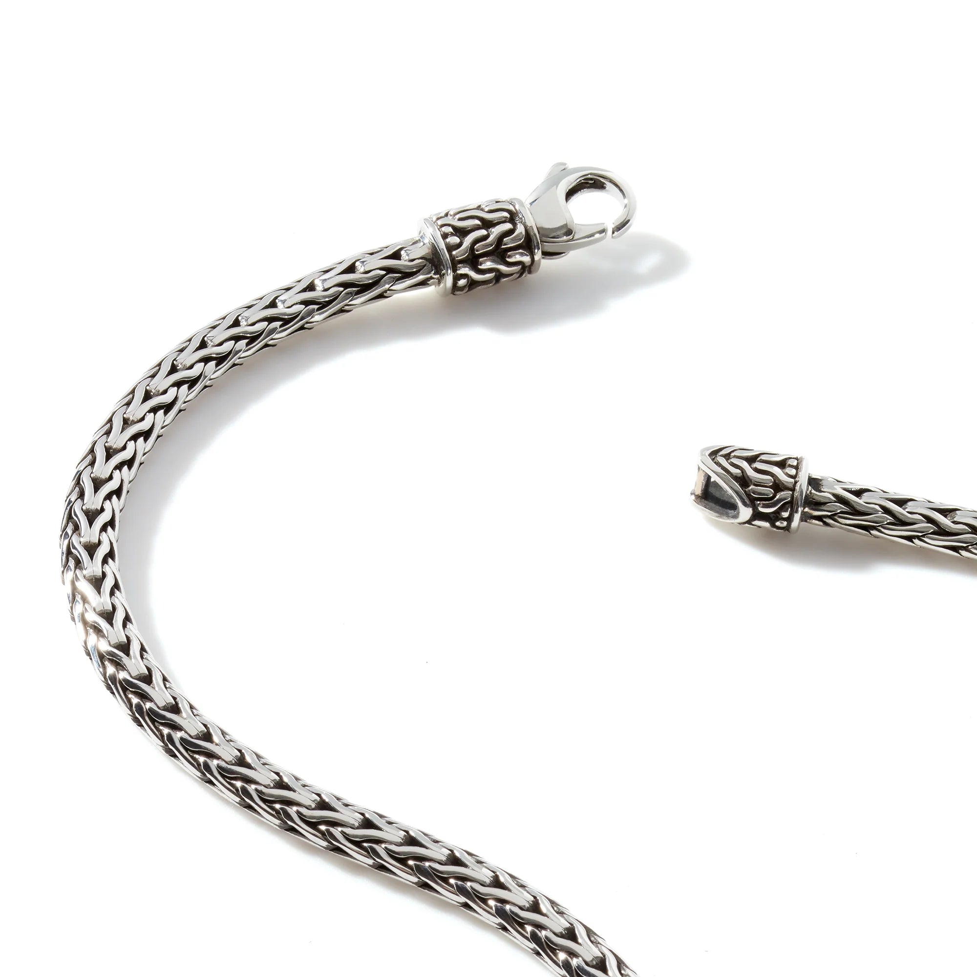JOHN HARDY CLASSIC CHAIN STERLING SILVER SLIM 3.5MM NECKLACE SIZE 18 INCHES