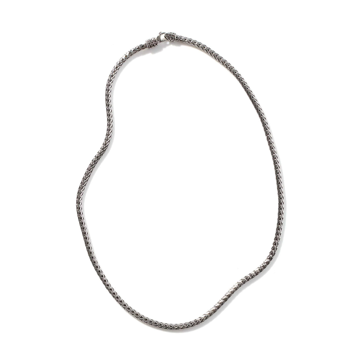 JOHN HARDY STERLING SILVER CLASSIC CHAIN 3.5MM SLIM NECKLACE, SIZE 22