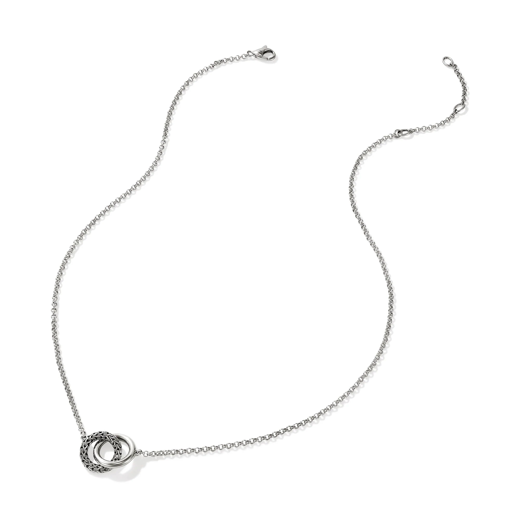 JOHN HARDY ESSENTIAL LINKED NECKLACE, STERLING SILVER, 2MM