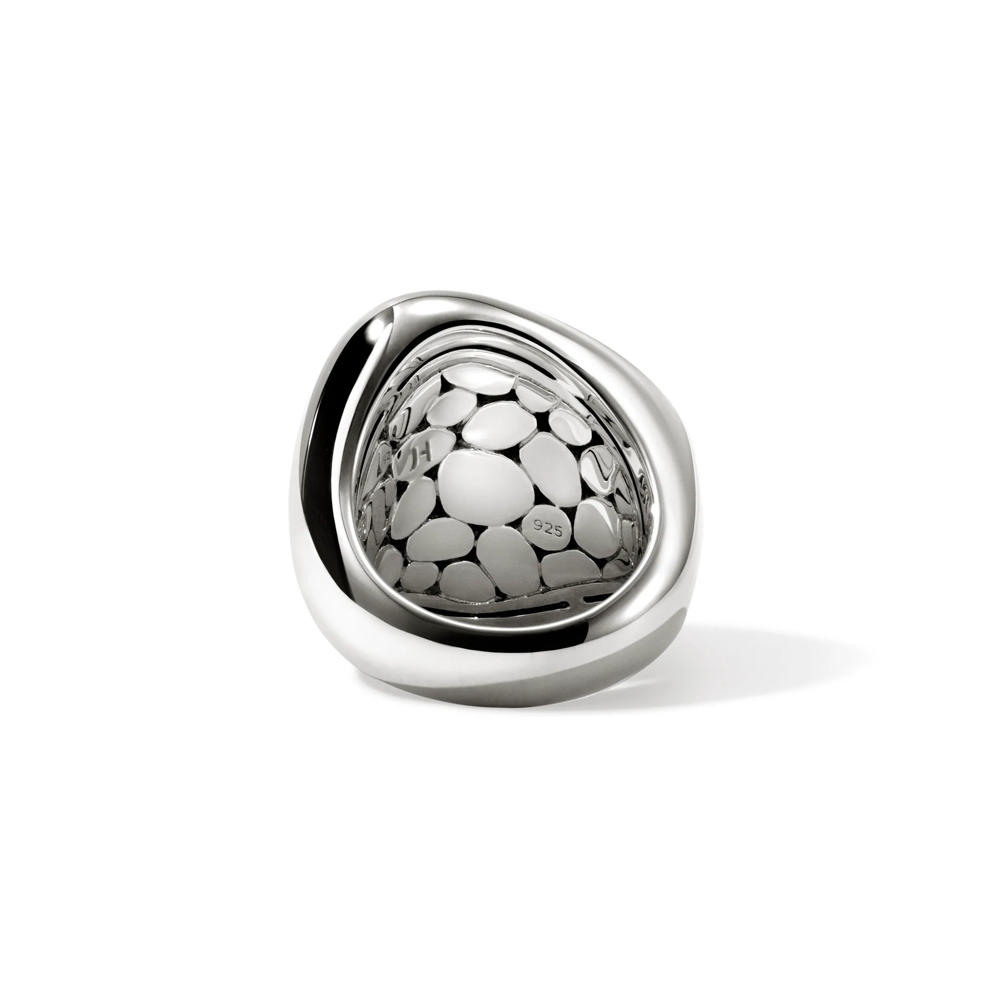 JOHN HARDY PEBBLE RING, STERLING SILVER