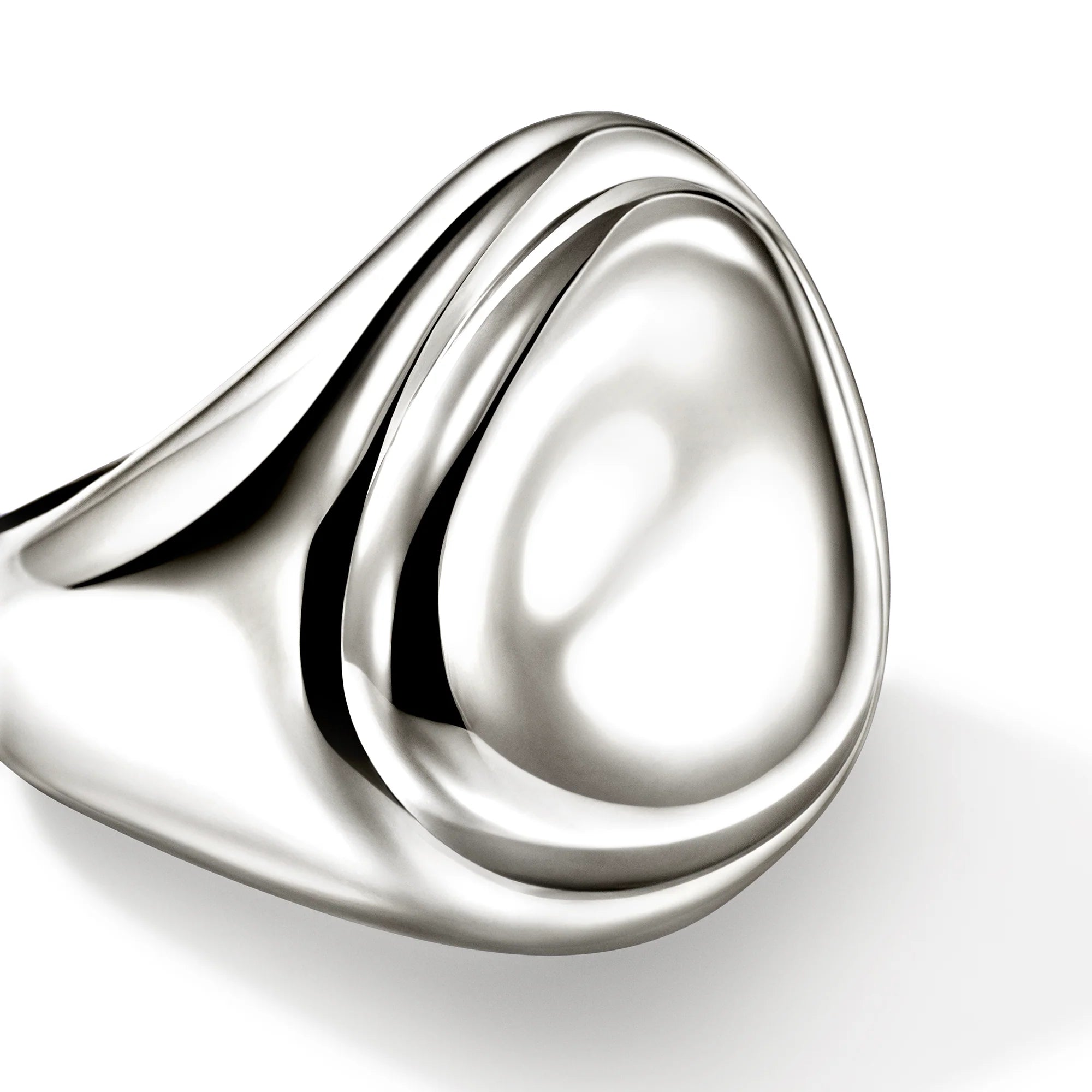 JOHN HARDY PEBBLE RING, STERLING SILVER