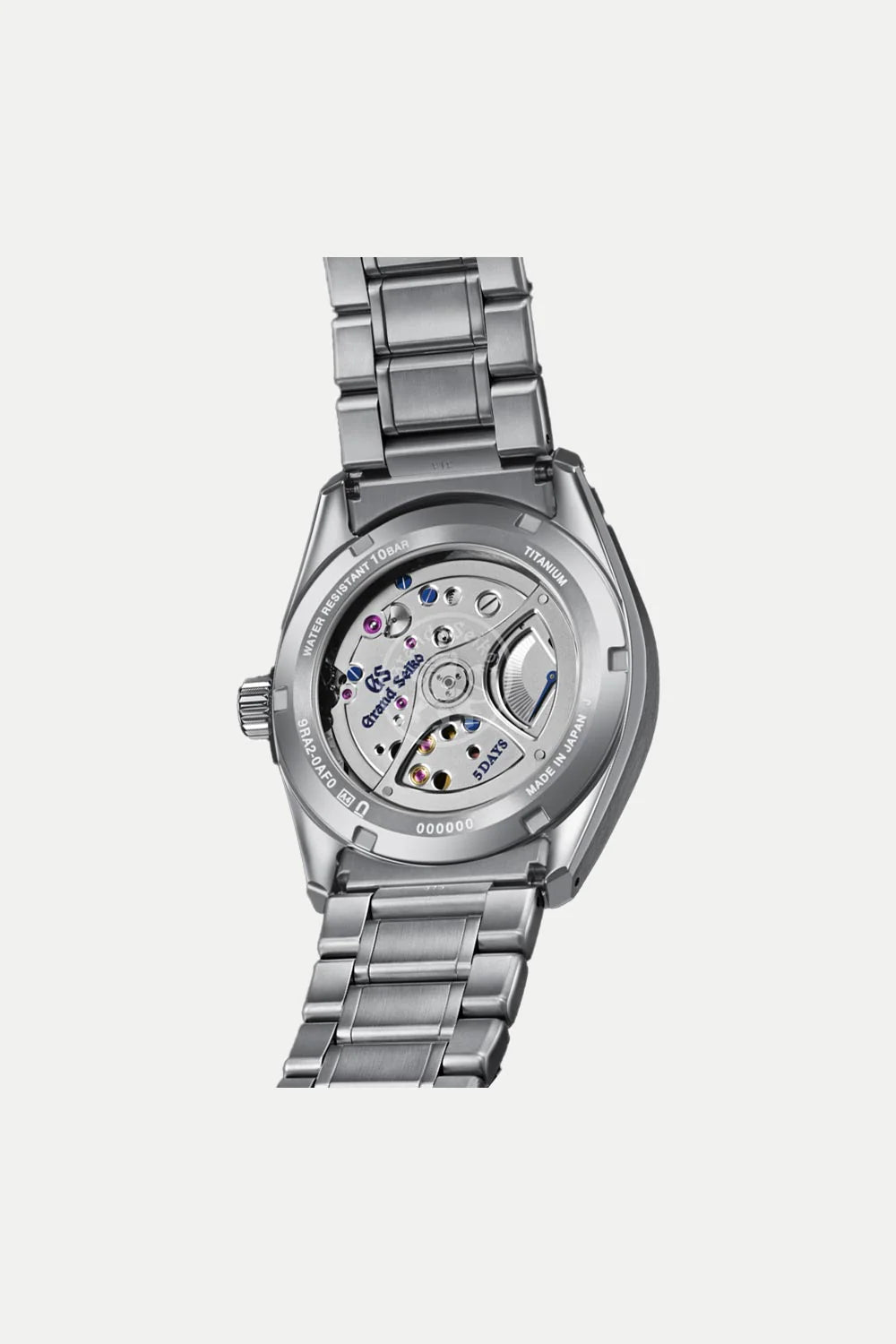 Grand Seiko Spring Drive Titanium Lake Suwa SLGA019