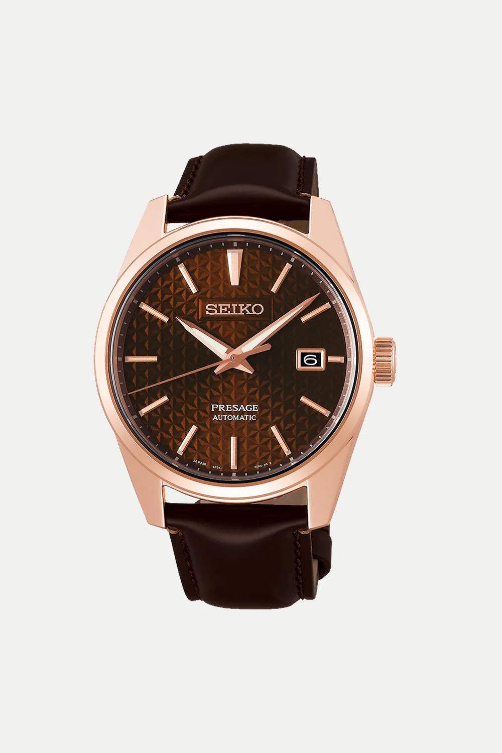 Seiko Presage Sharp Edge Brown Dial Automatic SPB170J1