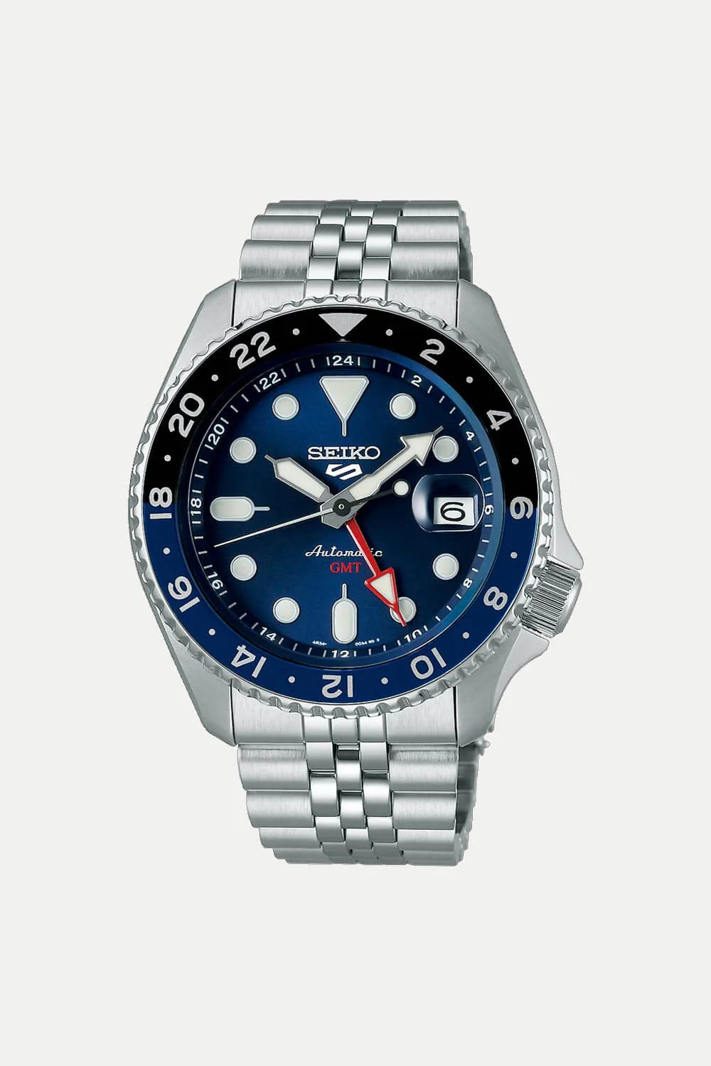 Seiko 5 Sports GMT 'Black Grape' Automatic SSK003K1