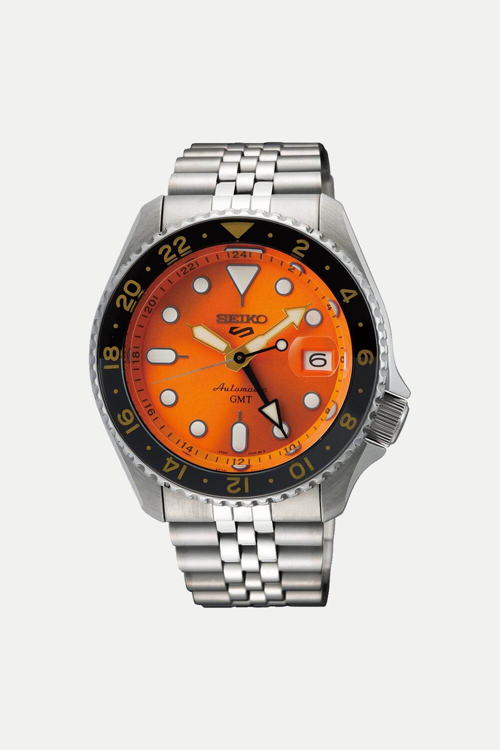Seiko 5 Sport's GMT Orange Automatic SSK005K1