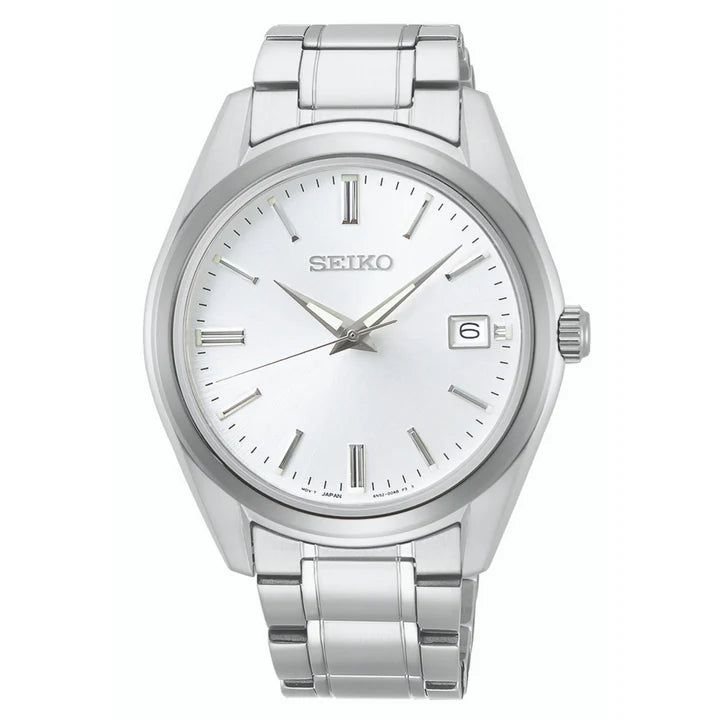 Seiko Essentials Quartz Silver Dial SUR307