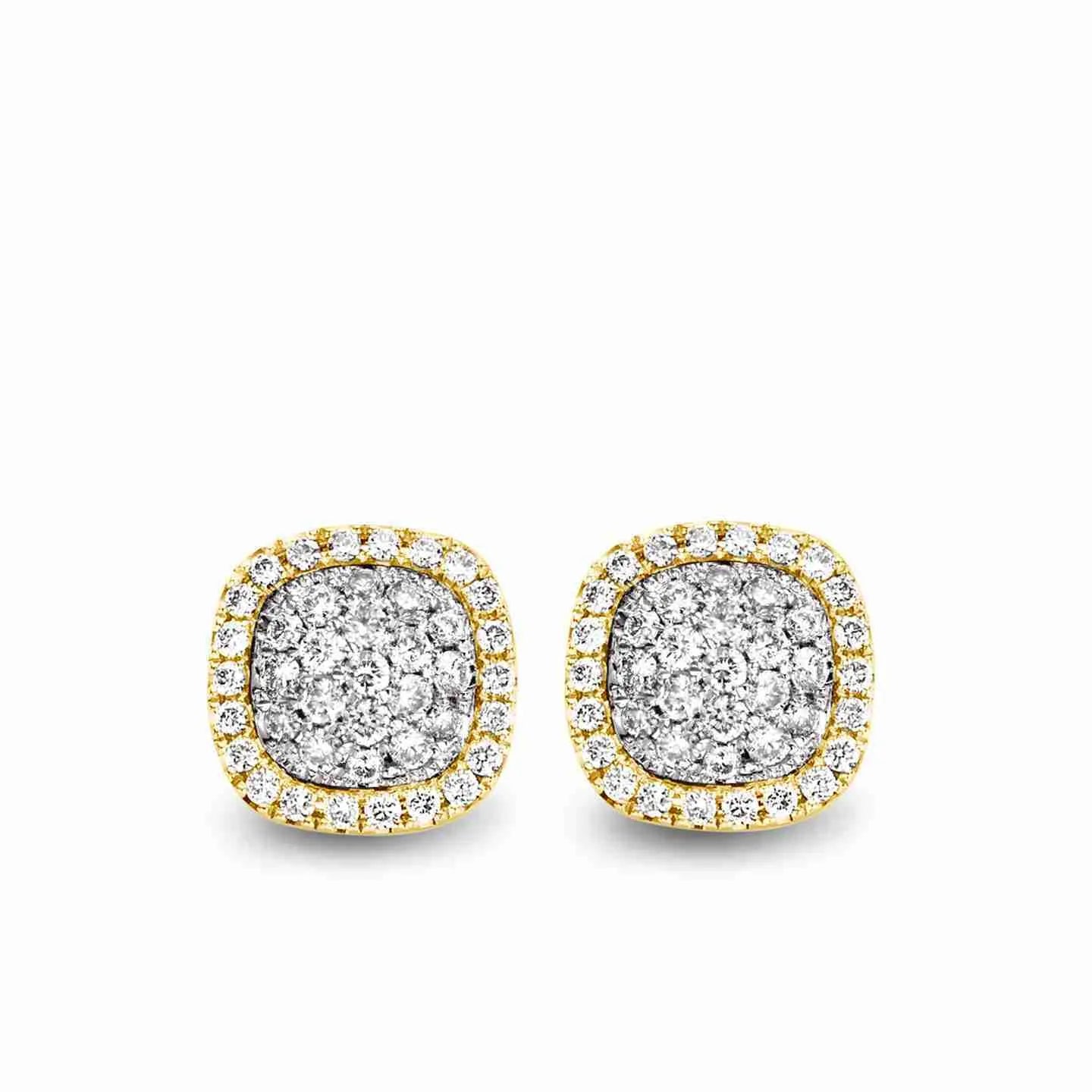 ESTATE COLLECTION: MILANO 18K YELLOW GOLD SWEETIES EARRINGS 0.44CT - REPLACEMENT VALUE $4600.00