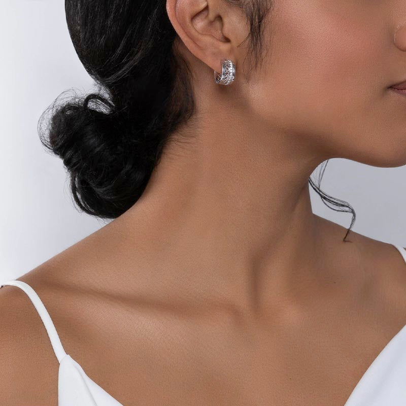 Birks Dare to Dream White Gold Diamond Earrings