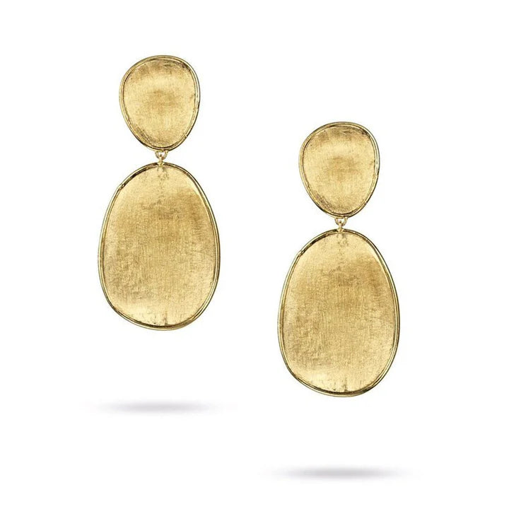 MARCO BICEGO 18K YELLOW GOLD LUNARIA CHANDELIER MEDIUM EARRINGS