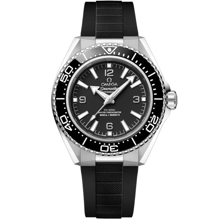 OMEGA SEAMASTER PLANET OCEAN 600M 42MM, STEEL ON RUBBER STRAP