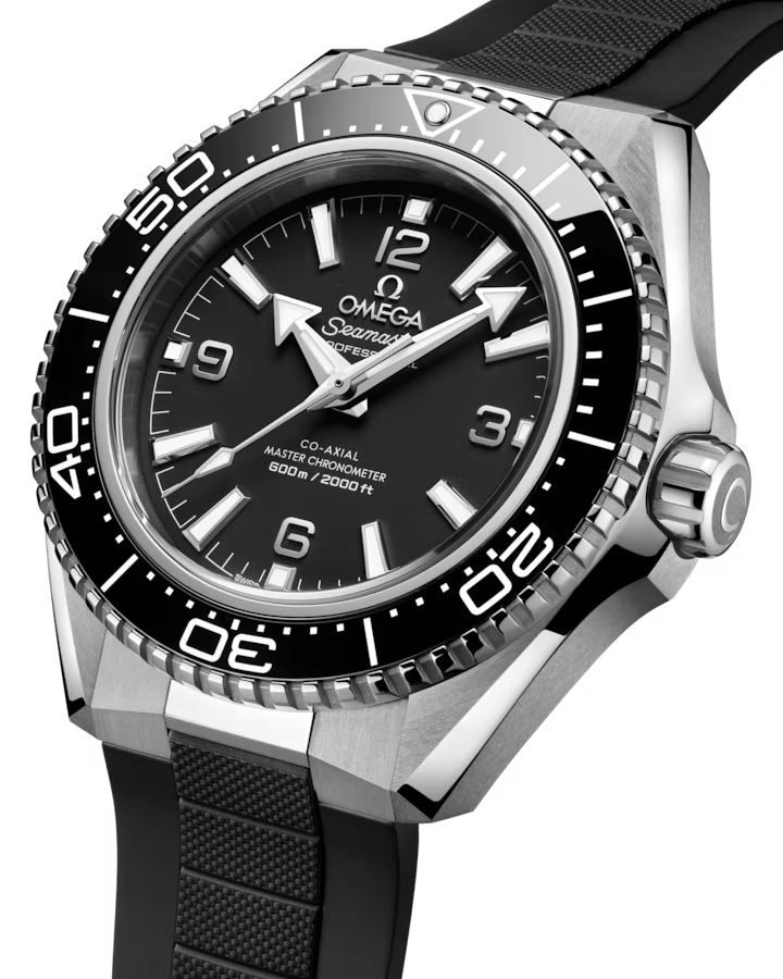 OMEGA SEAMASTER PLANET OCEAN 600M 42MM, STEEL ON RUBBER STRAP