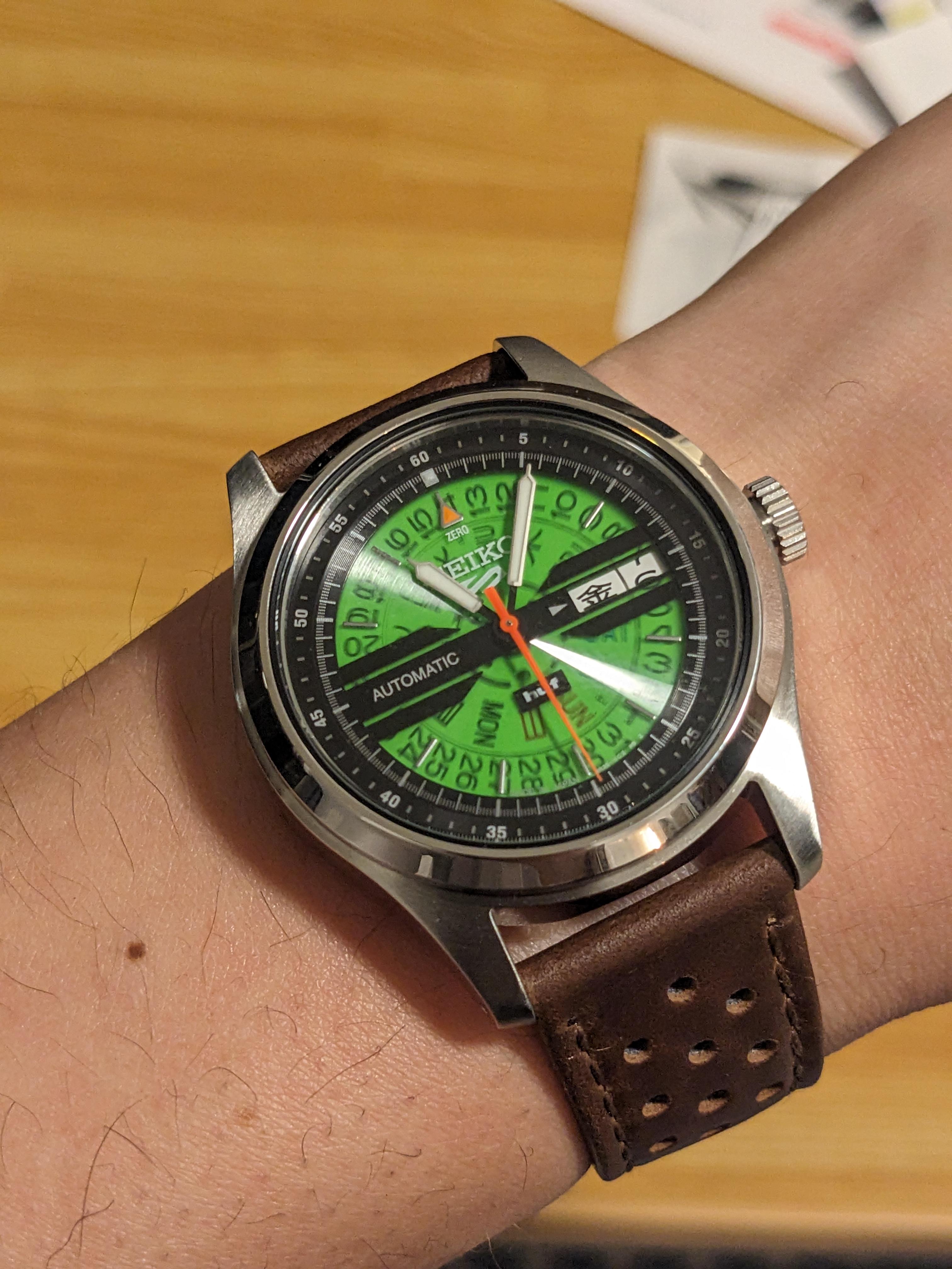 Seiko 5 Sports HUF Limited Edition ‘Time Sonar’ SRPM09