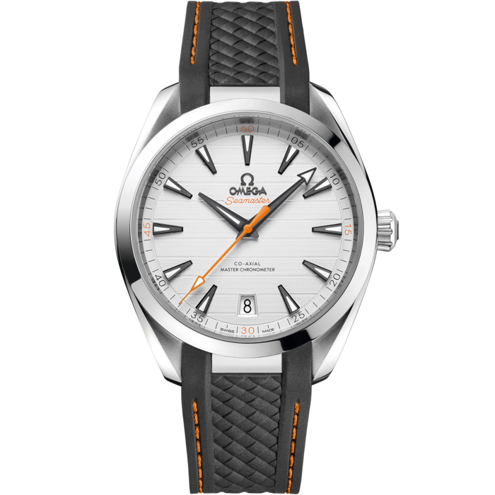 OMEGA Seamaster Aqua Terra 150M 41 mm, steel on rubber strap
