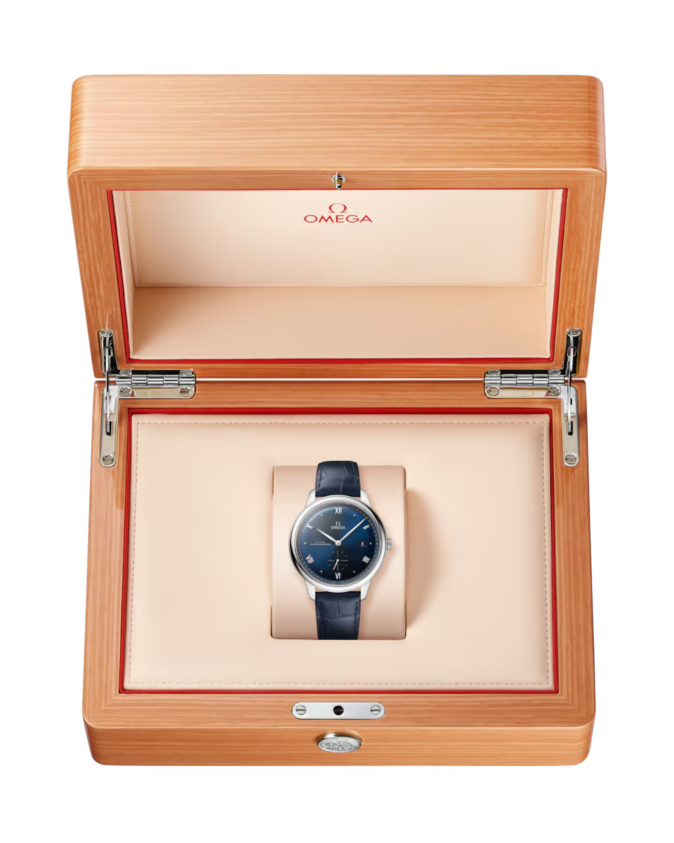 OMEGA DE VILLE PRESTIGE 41MM, STEEL ON STEEL