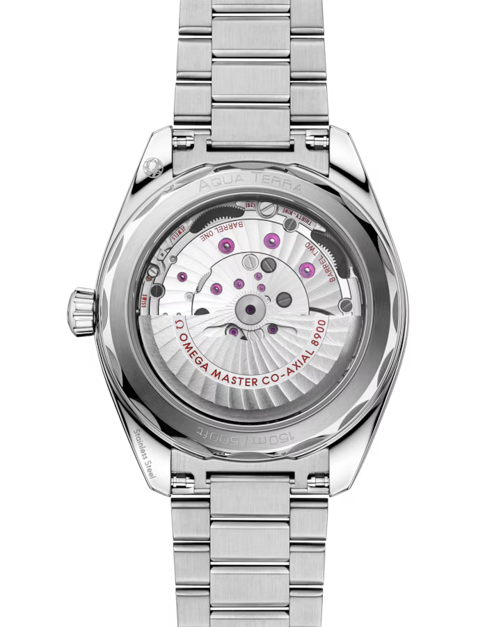 Seamaster Aqua Terra 150M 41 mm, steel on steel