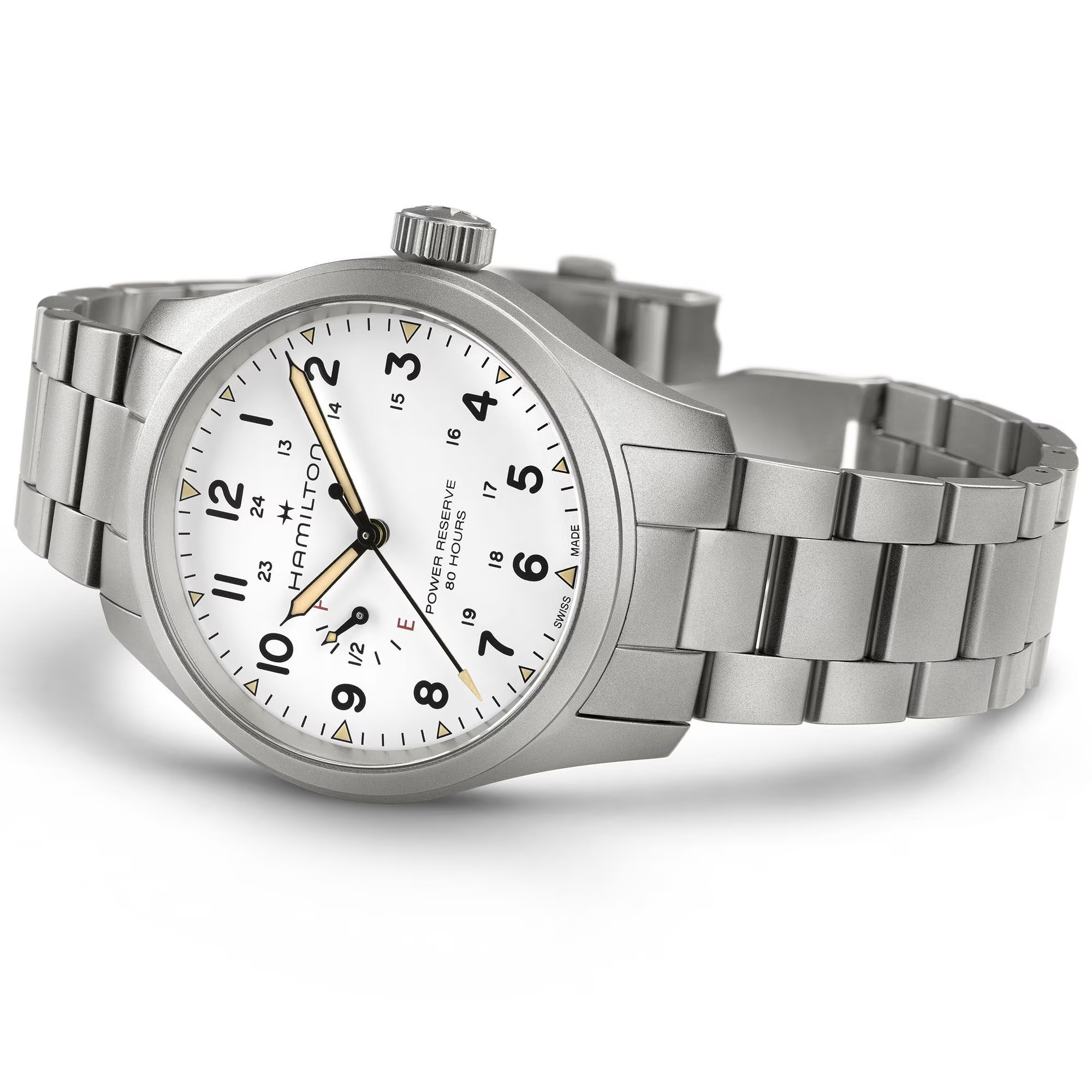 HAMILTON KHAKI FIELD MECHANICAL POWER RESERVE 40MM