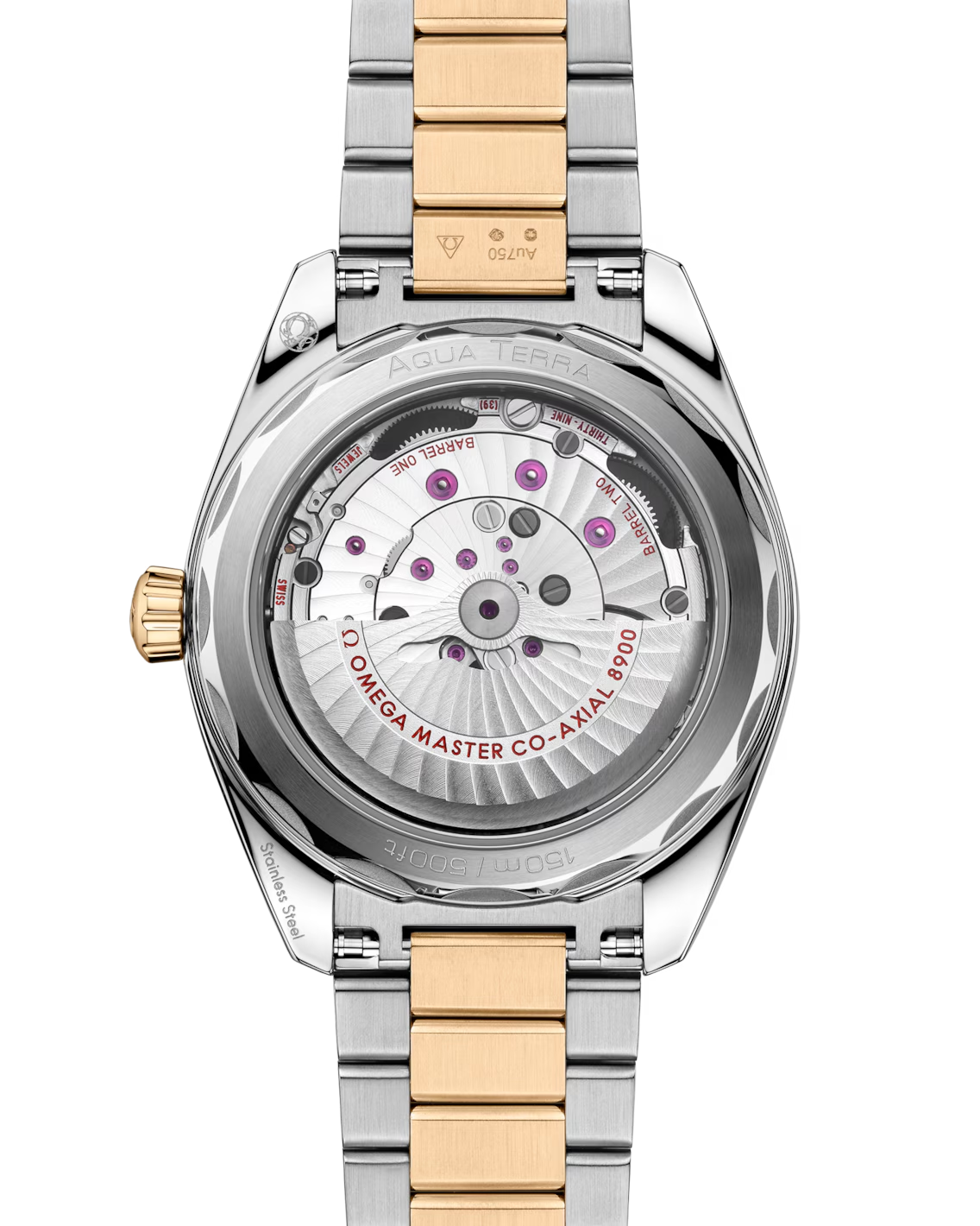OMEGA SEAMASTER AQUA TERRA 150M 41MM, STEEL - MOONSHINE GOLD ON STEEL- MOONSHINE GOLD