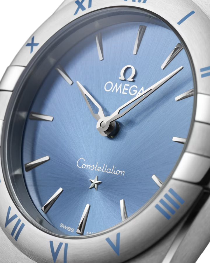 OMEGA CONSTELLATION QUARTZ 28MM, STEEL ON STEEL