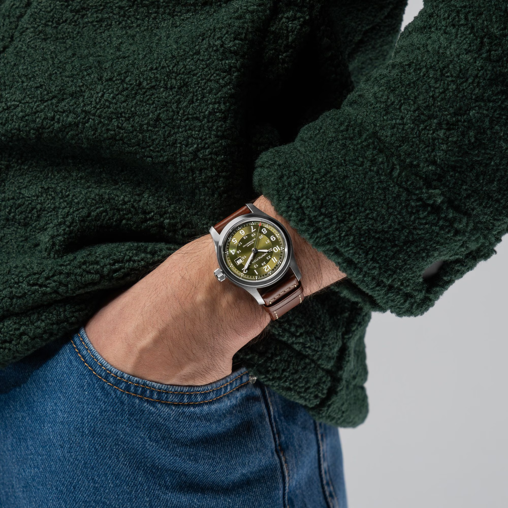 HAMILTON KHAKI FIELD AUTO 42MM
