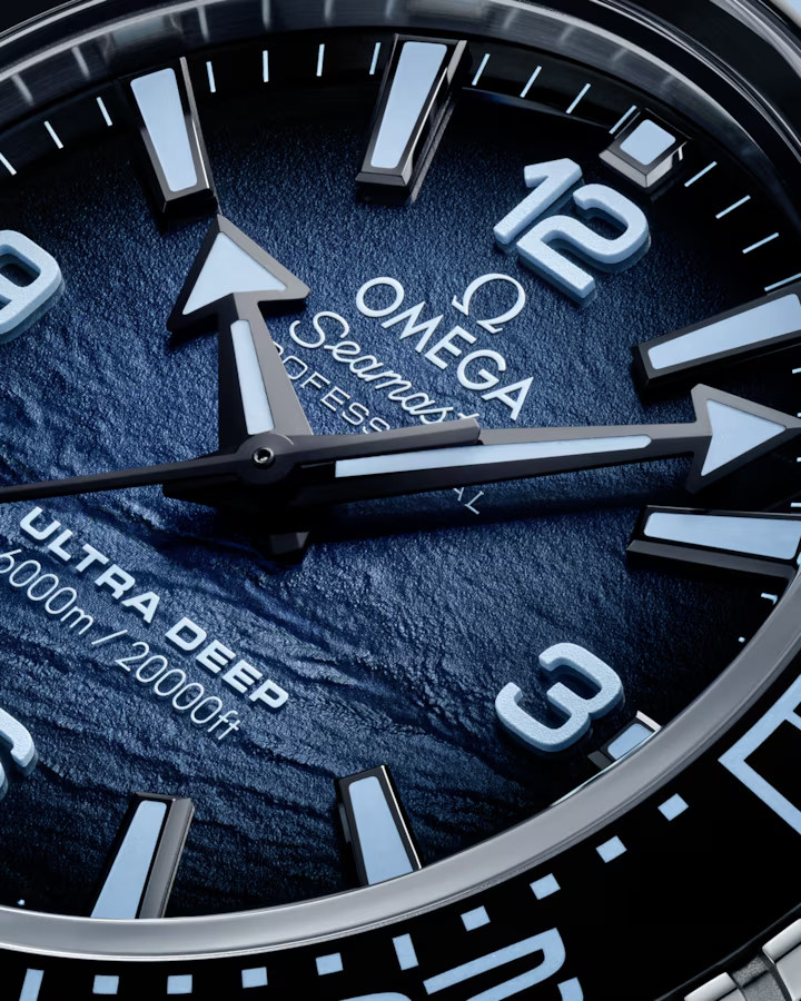 OMEGA SEAMASTER PLANET OCEAN 6000M, 45.5MM, O-MEGASTEEL ON O-MEGASTEEL