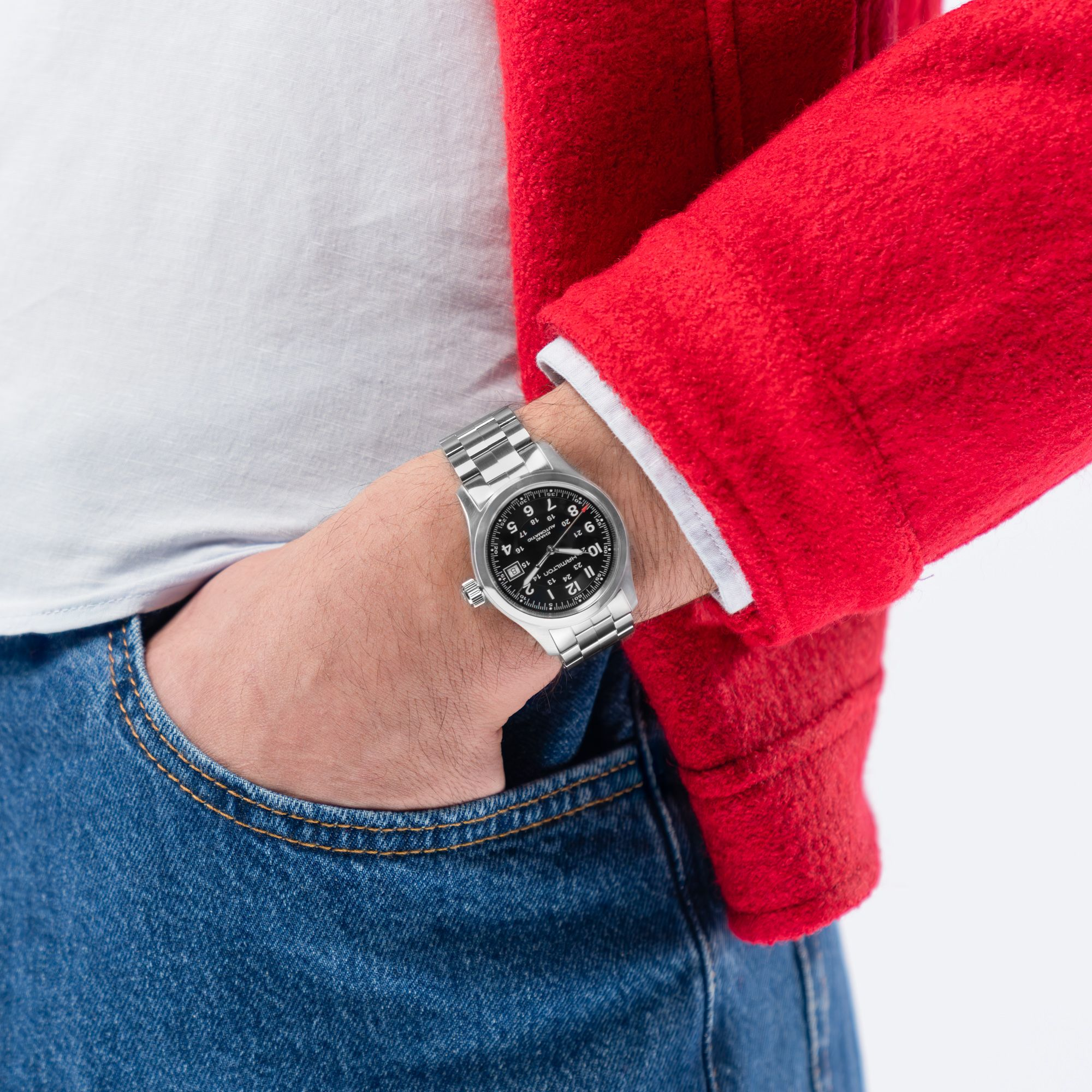 Khaki Field Auto Automatic 38mm