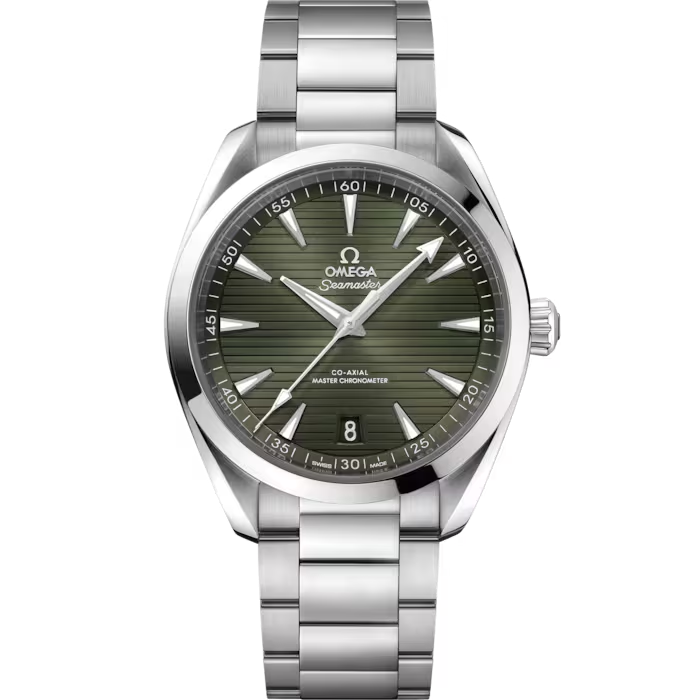 Seamaster Aqua Terra 150M 41 mm, steel on steel