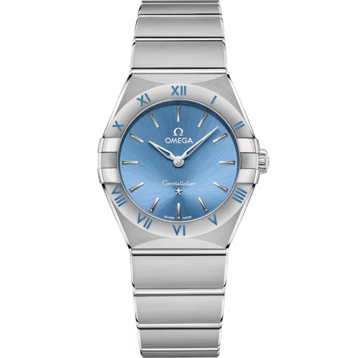OMEGA CONSTELLATION QUARTZ 28MM, STEEL ON STEEL