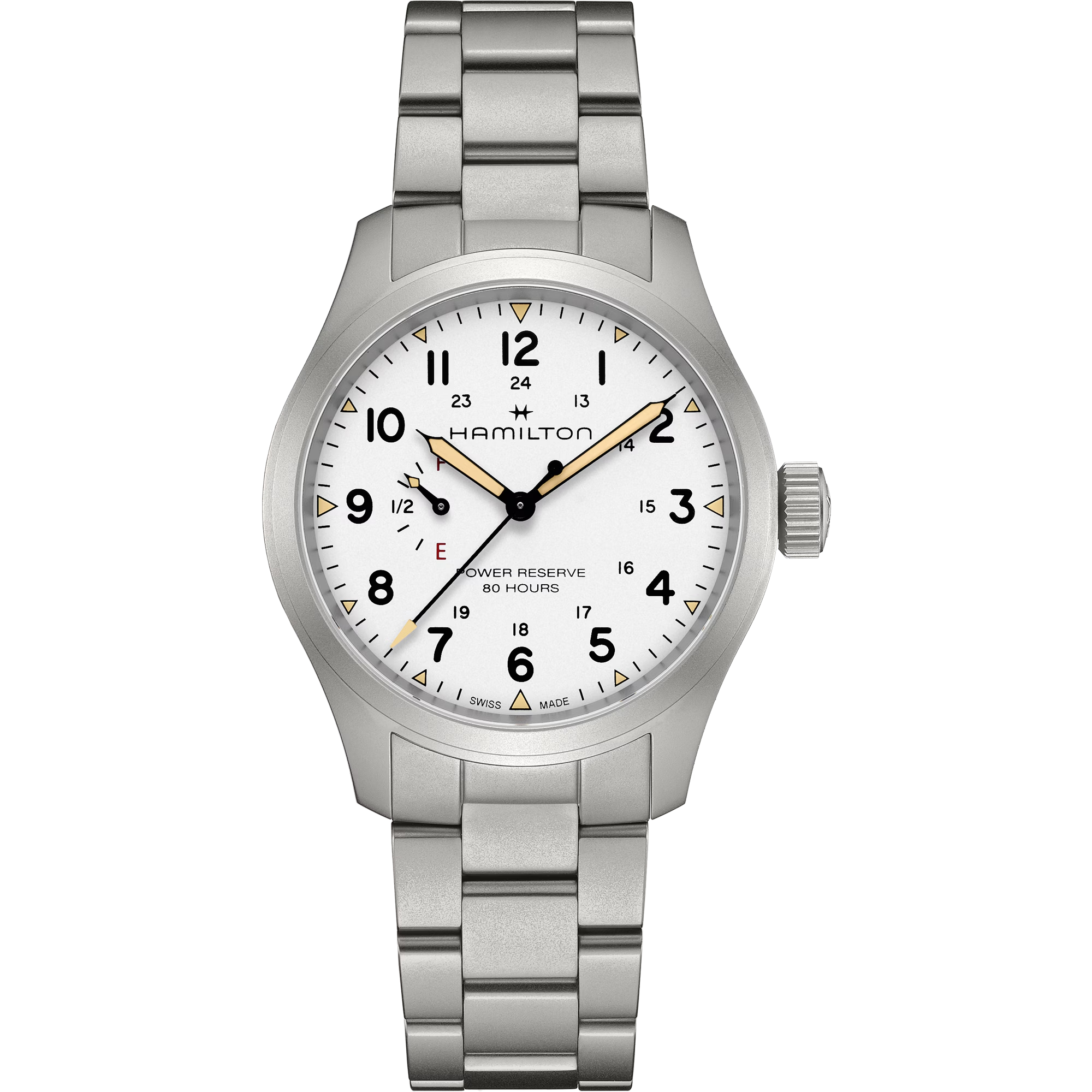 HAMILTON KHAKI FIELD MECHANICAL POWER RESERVE 40MM