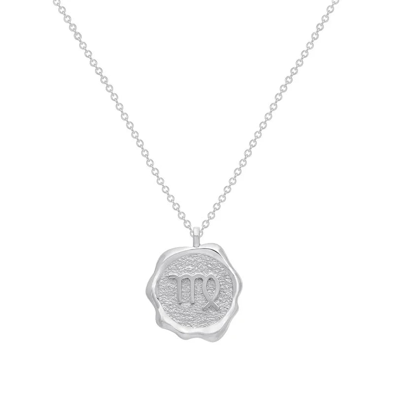 Birks Essentials Zodiac Virgo Pendant in Sterling Silver